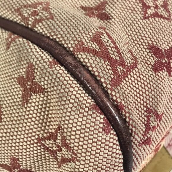 LOUIS VUITTON M92216 Josephine PM Hand Bag Monogram Mini Canvas Slys Red - Picture 10 of 16